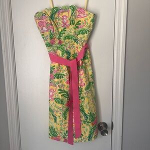 Strapless Lilly Pulitzer dress